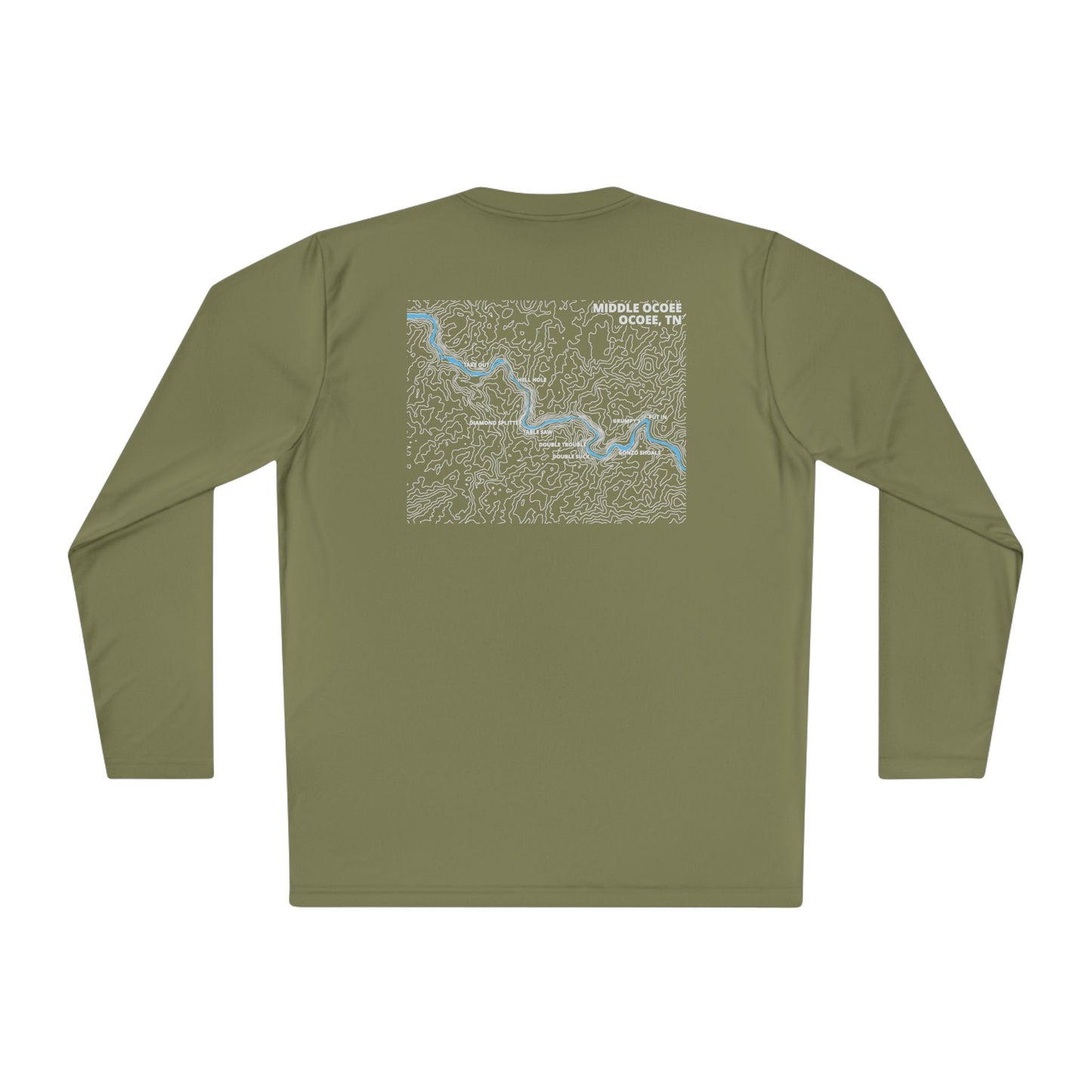 Middle Ocoee Topo Rash Guard