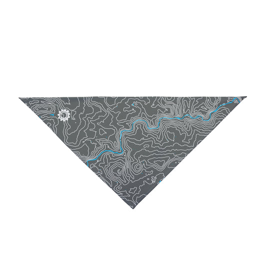 Gray TopoDog Bandana